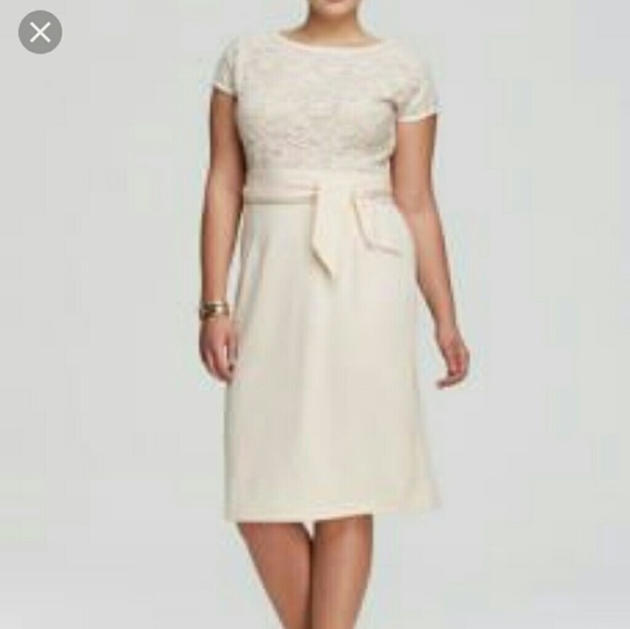 SOLD!!!!Melissa Masse  lace bodice dress - Picture 2 of 4